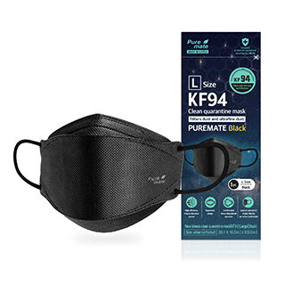 PURE MATE_KF94 Dust Mask (Black) (Large)_Cosmetic World